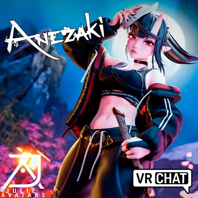 3D-аватар Anezaki для VRChat