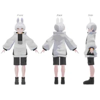 3D-аватар ikuto Remake для VRChat