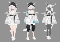 3D-аватар Ryu no Yoru-chan (Yollchang)