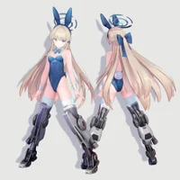 Bunny Toki из Blue Archive для VRChat
