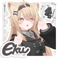 Оригинальная 3D-модель Eku для VRChat