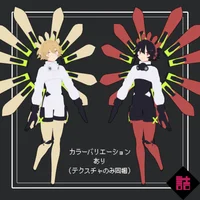Оригинальная 3D-модель Himawari_CURIOUS - Glorianotes