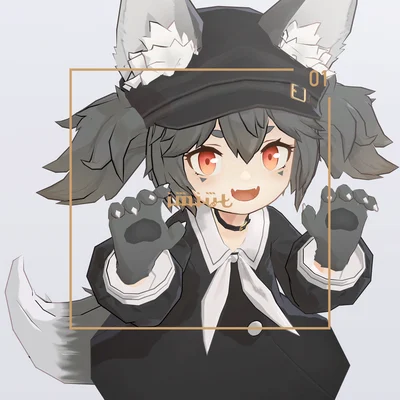 Аватар imiut CHIBI ver4.04 для VRChat и VRM