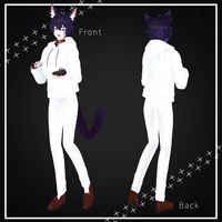 Оригинальный 3D-аватар Kaoru для VRChat