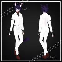 Оригинальный 3D-аватар Kaoru для VRChat