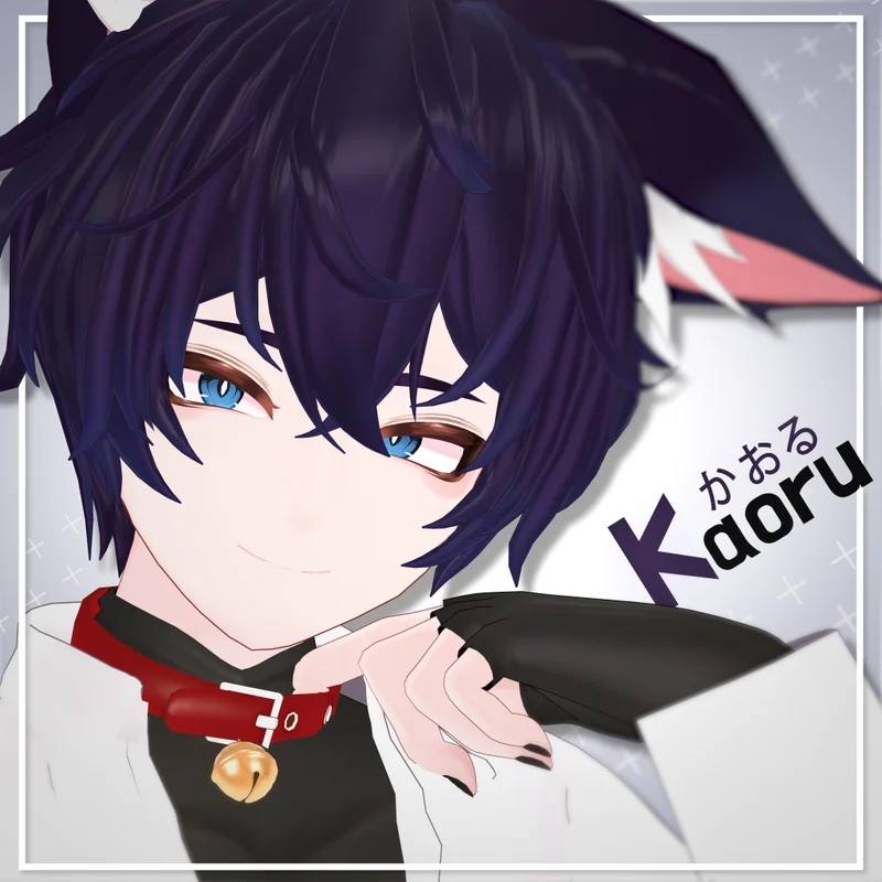 Оригинальный 3D-аватар Kaoru для VRChat