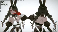 3D-модель персонажа Kurogi