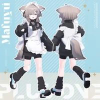 3D-модель персонажа Mafuyu