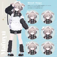 3D-модель персонажа Mafuyu