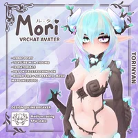 3D-модель Mori для VRChat