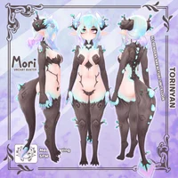 3D-модель Mori для VRChat