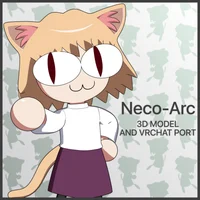 Аватар Neco-Arc VRChat Port v2
