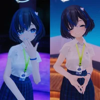 Оригинальная 3D-модель Bishonure no Shizuku-san для VRChat