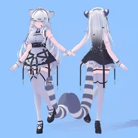 Оригинальная 3D-модель Mizuki с интерактивным меню