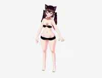 Оригинальная 3D-модель Syurichan для VRM и VRoid