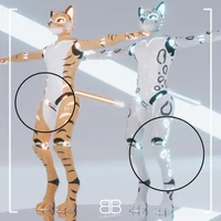 [Original 3D Model] WILDCAT VRChat Bases + Avatars || PC + Quest