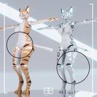 [Original 3D Model] WILDCAT VRChat Bases + Avatars || PC + Quest