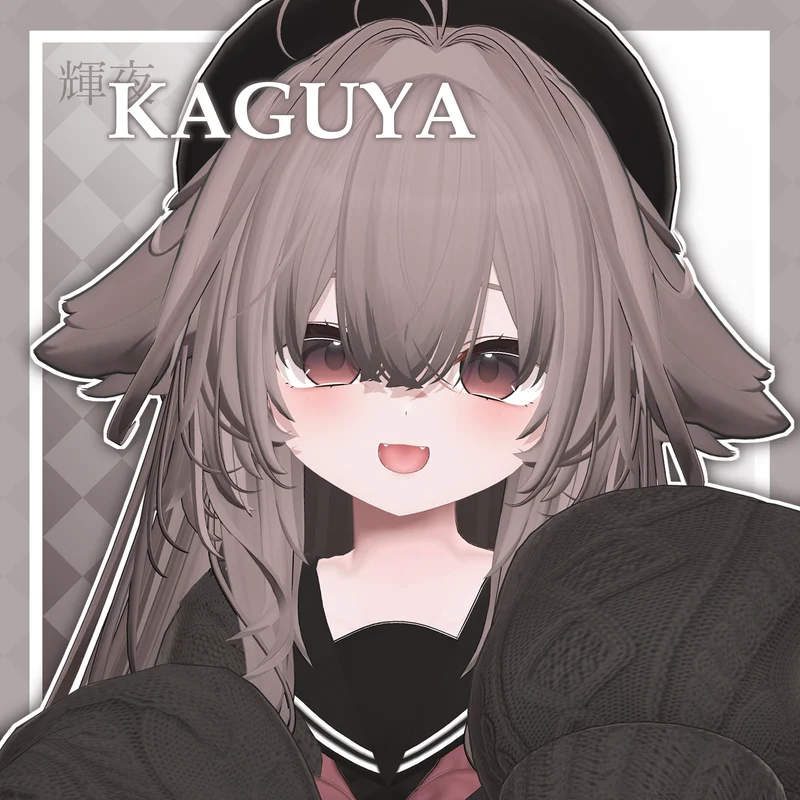 Оригинальная 3D-модель девятихвостой лисы Kaguya