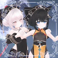Оригинальный 3D-аватар Shiro для VRChat