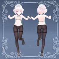 Оригинальный 3D-аватар Shiro для VRChat