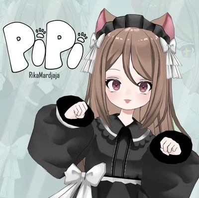 Pipi — оригинальная 3D-модель девочки-кошки