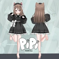 Pipi — оригинальная 3D-модель девочки-кошки