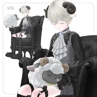 Siipu — оригинальный 3D-аватар овечки для VRChat