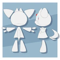 3D-аватар робота-кота Teku для VRChat (PC и Quest)