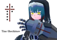 3D-модель боевой монахини Tina Shechirnov Ver.2.0