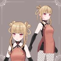 3D-модель Velkra для VRoid и VTuber