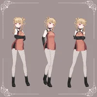 3D-модель Velkra для VRoid и VTuber