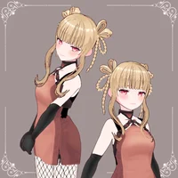 3D-модель Velkra для VRoid и VTuber