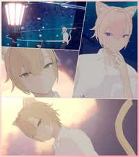 Yuzuki-kun — оригинальный 3D-аватар кошачьего парня