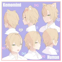 Yuzuki-kun — оригинальный 3D-аватар кошачьего парня
